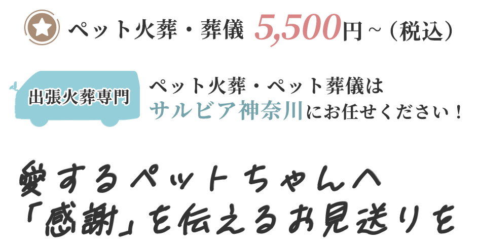 愛するペットちゃんへ「感謝」を伝えるお見送り